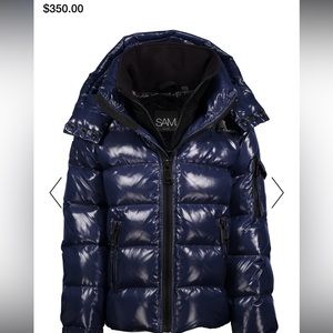 Puffer jacket from SAM.